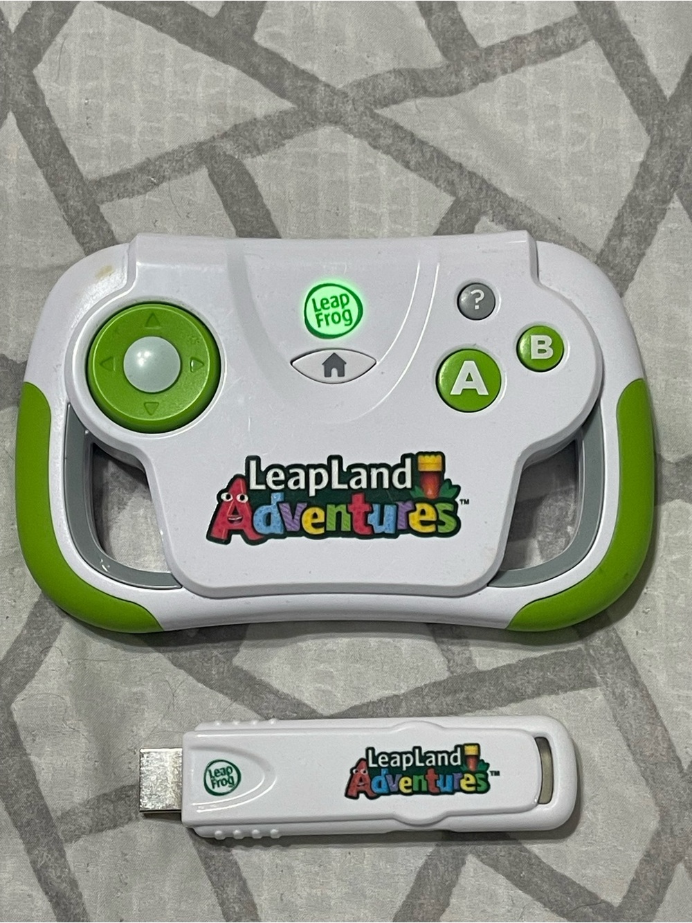 Adventures Game Controller and Cartridge - White & Green